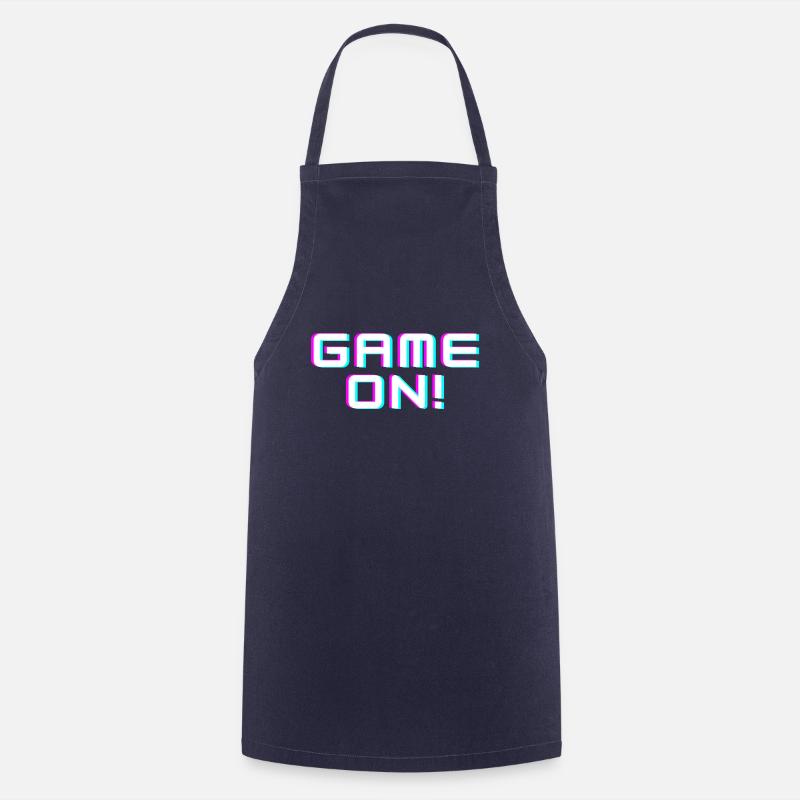 Game On - Cooking Apron - navy