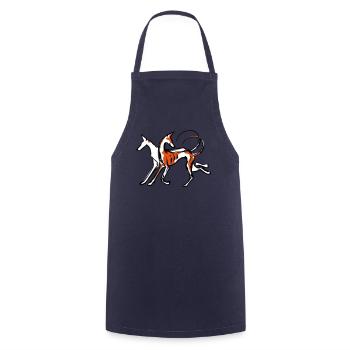 podi_duo - Kochschürze - Navy - Vorne - AI Model Male 185 dark (185cm)