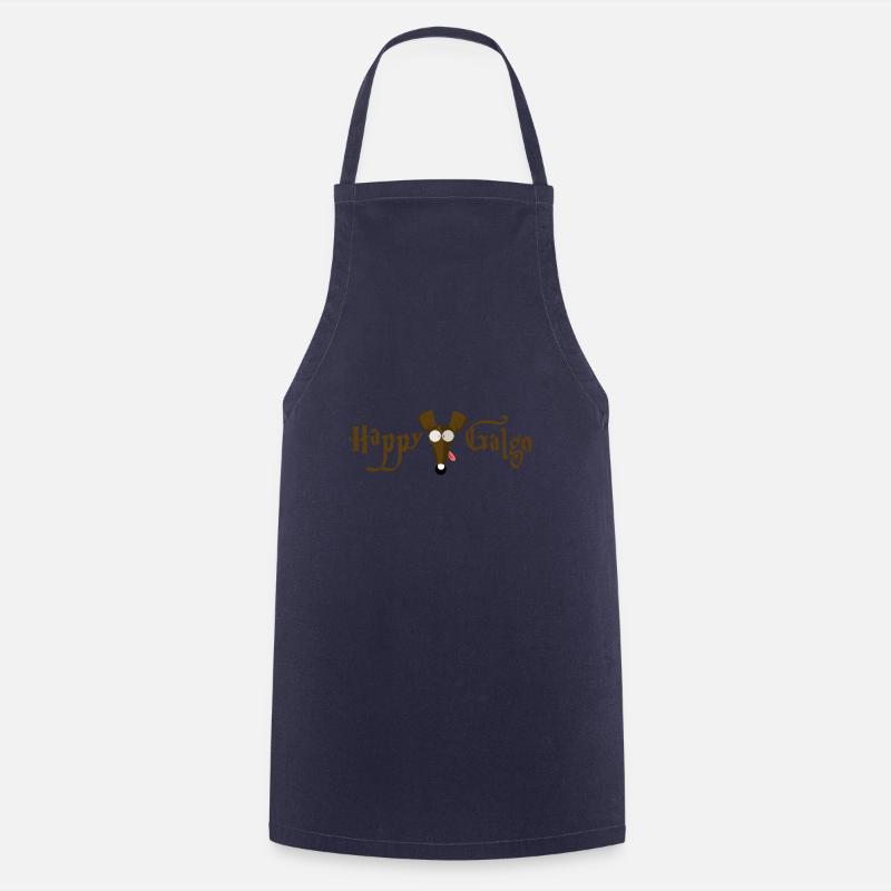 Happy Galgo - Tablier de cuisine - marine