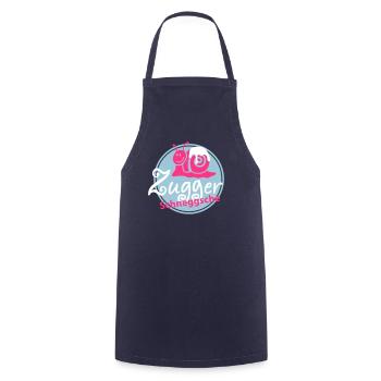 Zugger Schneggsche - Tablier de cuisine - marine - Devant - AI Model Male 185 dark (185cm)