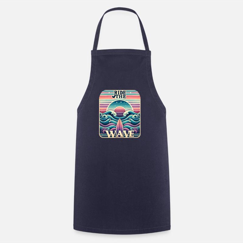 Ridethewave - Cooking Apron - navy