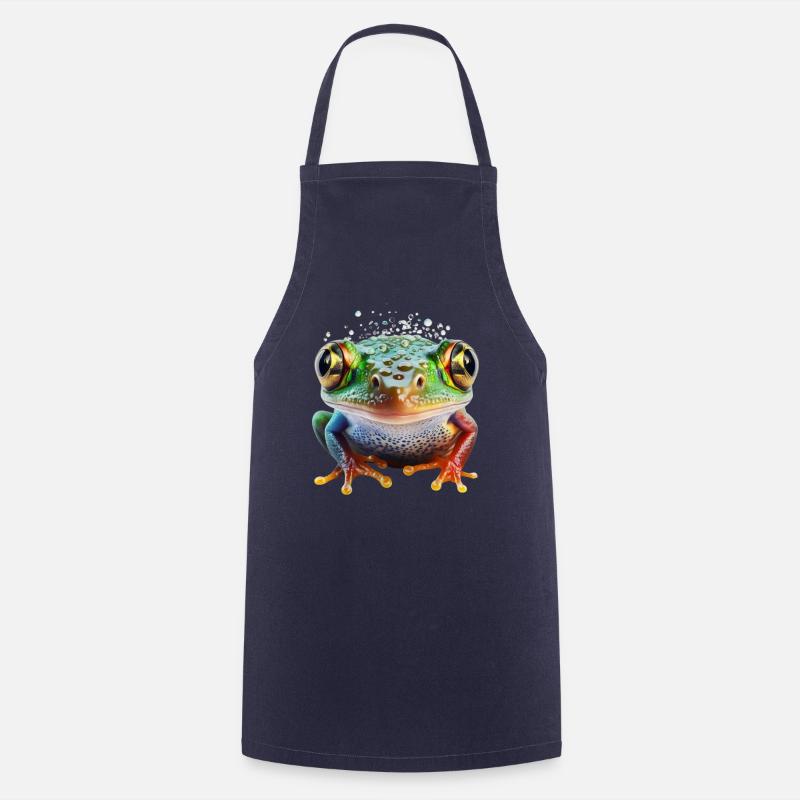 Grenouille - Tablier de cuisine - marine