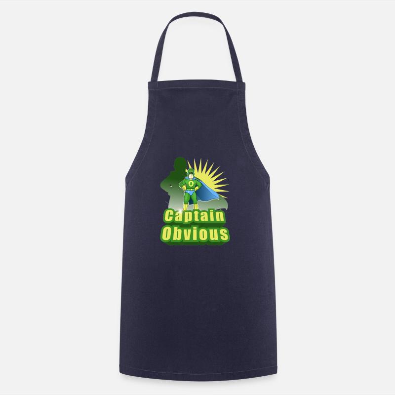 Captain obvious - Tablier de cuisine - marine