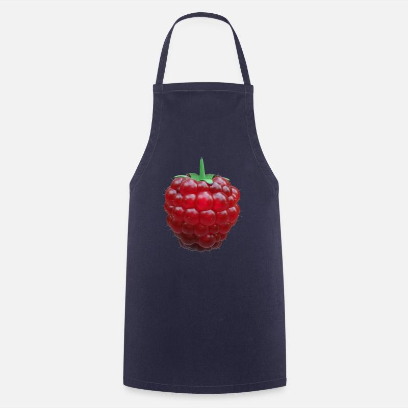 Raspberry - Cooking Apron - navy