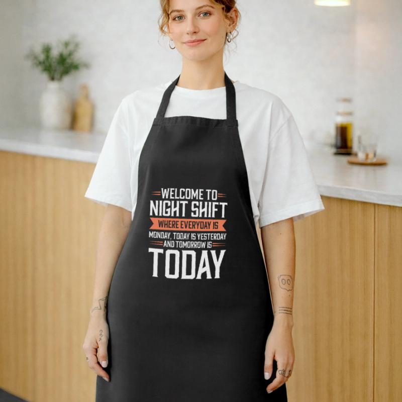 Night shift Work Shiftwork Shiftwork Workers Cooking Apron