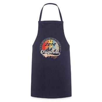 Mai 2014 | Anniversaire 2014 Vintage | May 2014 - Tablier de cuisine - marine - Devant - AI Model Male 185 dark (185cm)