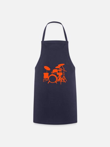 Batterie - Tablier de cuisine - marine