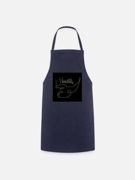 Nandita - Cooking Apron - navy