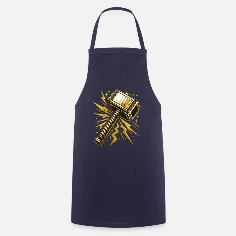 le marteau de Thor - Tablier de cuisine - marine