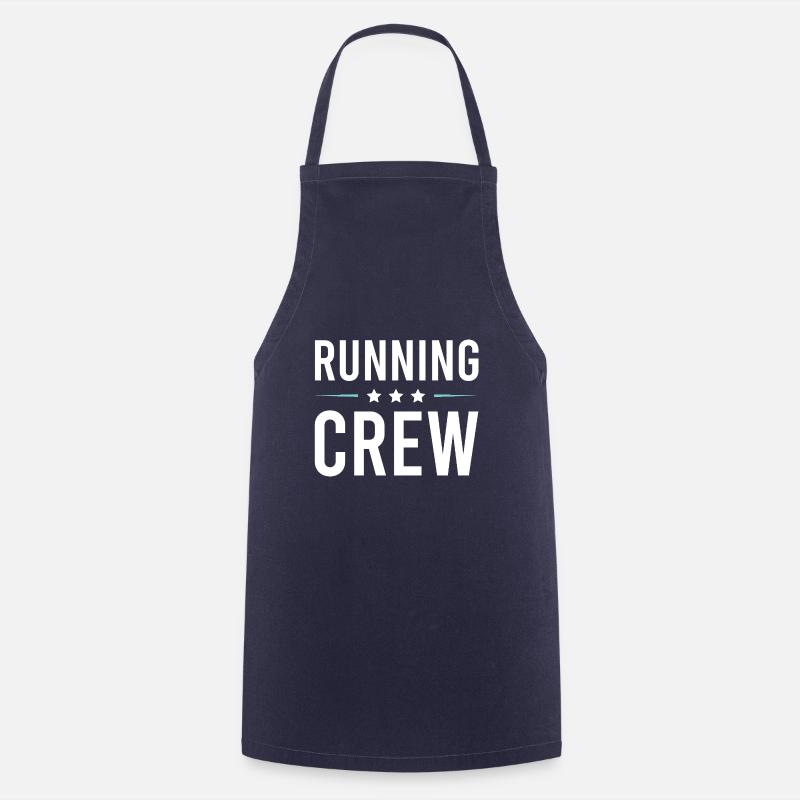 Équipe de course - Tablier de cuisine - marine