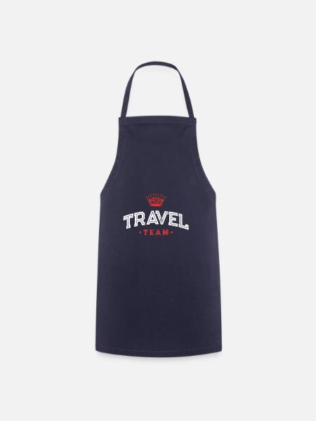 Travel Team - Kochschürze - Navy