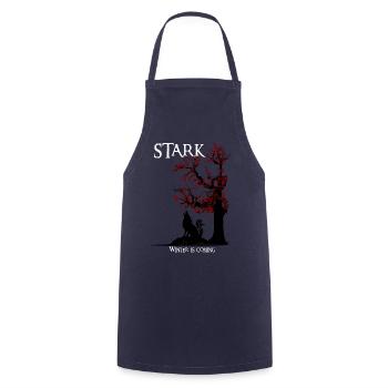 arc-en-vie - Tablier de cuisine - marine - Devant - AI Model Male 185 dark (185cm)