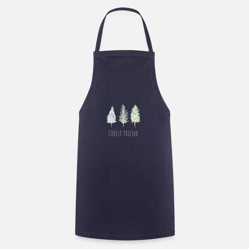Ami de la forêt - Tablier de cuisine - marine