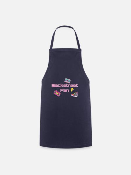 Backstreet Fan,fan,retro, vintage, 90 er - Kochschürze - Navy