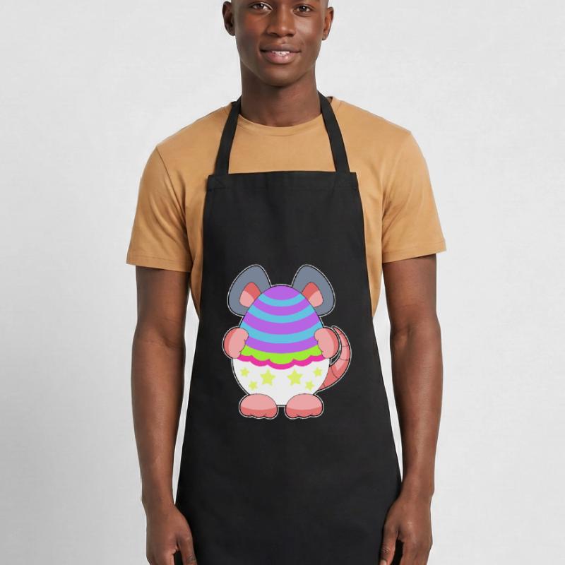 Mouse Easter Easter Egg Hide Cooking Apron