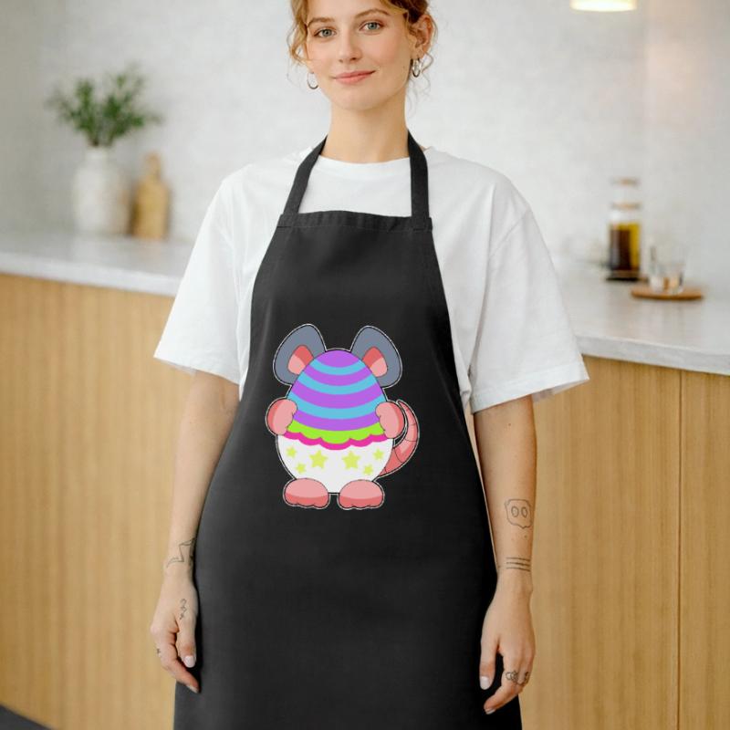 Mouse Easter Easter Egg Hide Cooking Apron