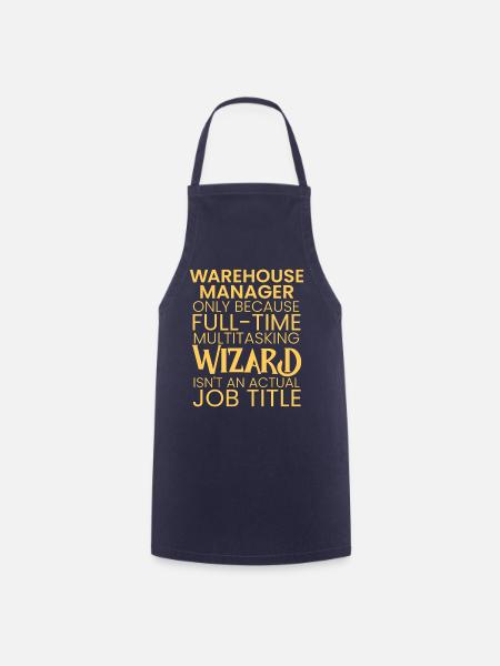 Warehouse Manager multitasking Wizard - Kochschürze - Navy