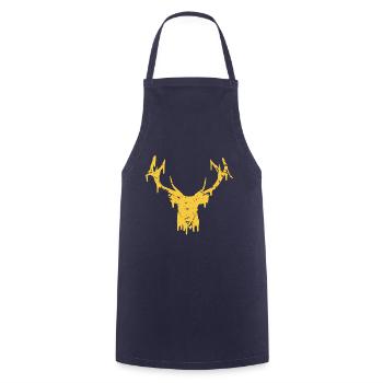#superior: Deer - Tablier de cuisine - marine - Devant - AI Model Male 185 dark (185cm)