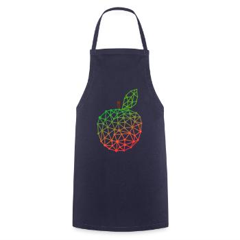 Apple - Cooking Apron - navy - Front - AI Model Male 185 dark (185cm)