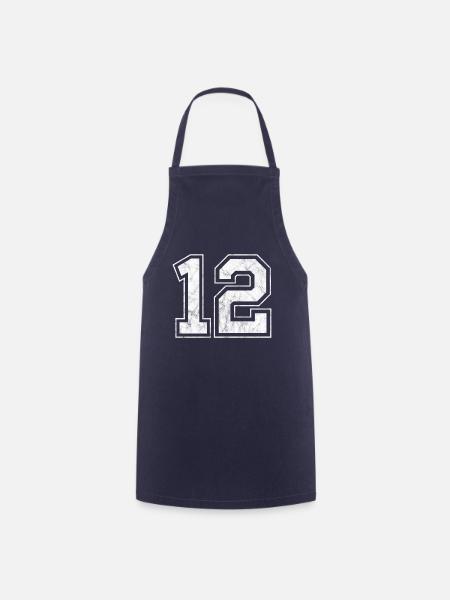Anzahl 12 - Kochschürze - Navy