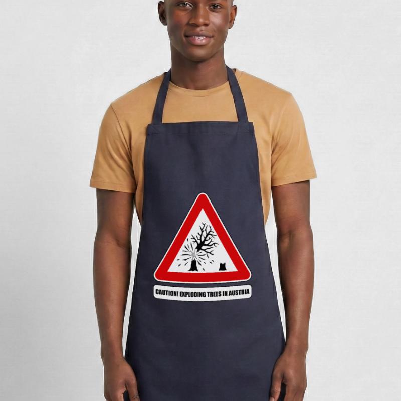 exploding trees,  exploding trees Austria Cooking Apron