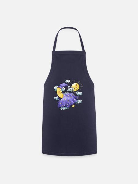 Tag-und Nacht - Kochschürze - Navy