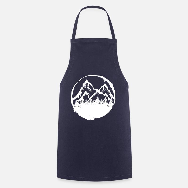 Wald Baum Förster Geschenk - Kochschürze - Navy