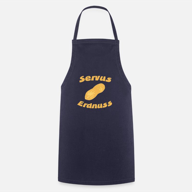 Servus Erdnuss - Kochschürze - Navy