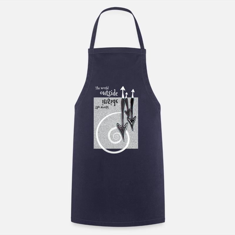 The inner world - Cooking Apron - navy
