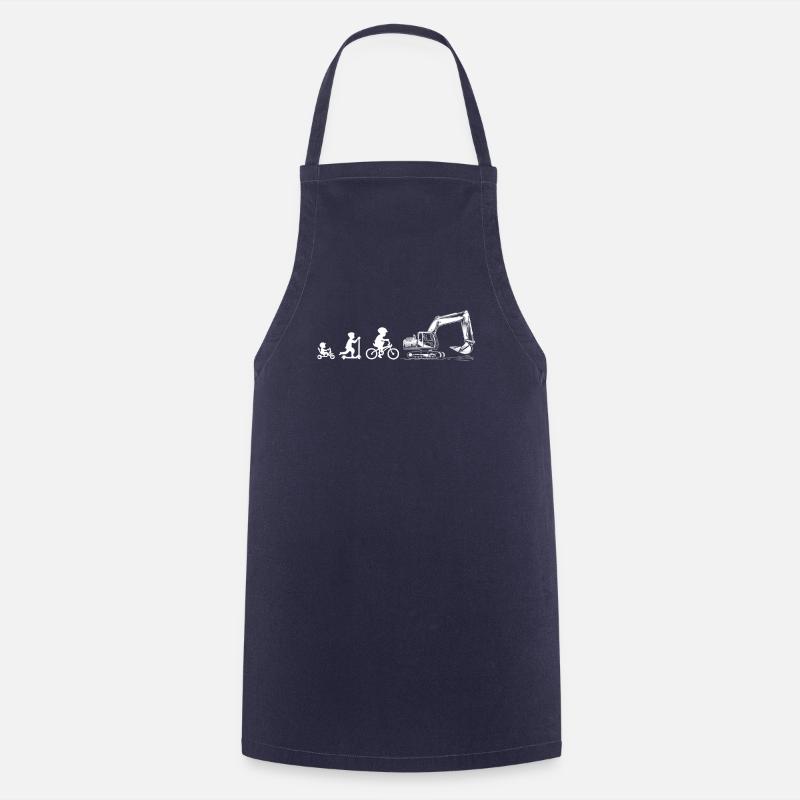 Evolution Amateurs de pelles - Tablier de cuisine - marine