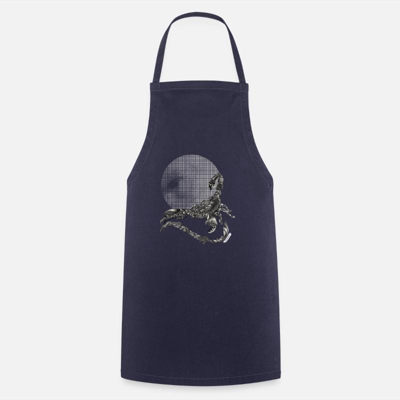 Zodiac Scorpion - Tablier de cuisine - marine