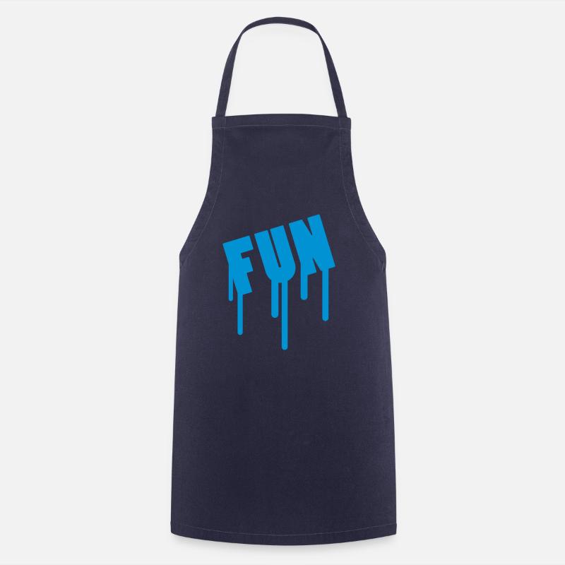 Fun - Tablier de cuisine - marine