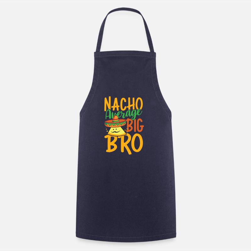 Nacho Durchschnitt Big Bro - Kochschürze - Navy