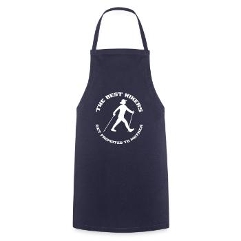Wandern Mama Klettern Bergsteigen Bouldern Mutter - Kochschürze - Navy - Vorne - AI Model Male 185 dark (185cm)
