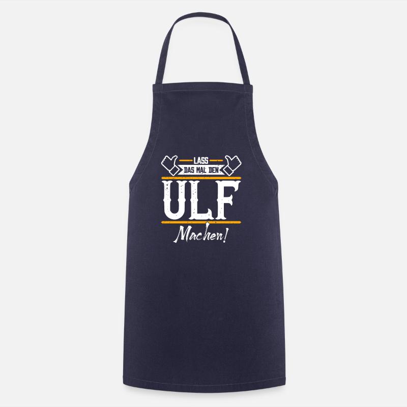 Ulf Geschenkidee Geschenk Geburtstag - Kochschürze - Navy