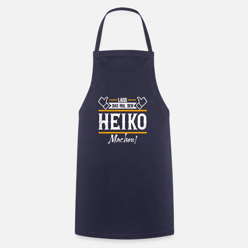 Heiko Geschenkidee Geschenk Geburtstag - Kochschürze - Navy