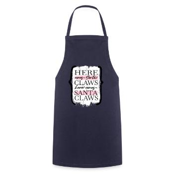 Fairy Tail Joke Christmas present present awesome - Cooking Apron - navy - Front - AI Model Male 185 dark (185cm)