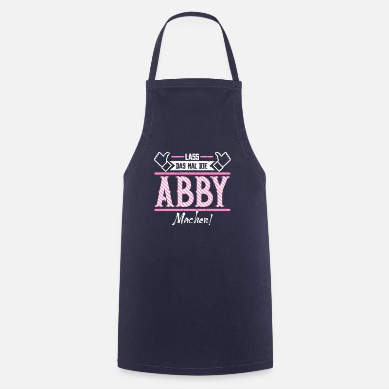 Abby Geschenkidee Geschenk Geburtstag - Kochschürze - Navy