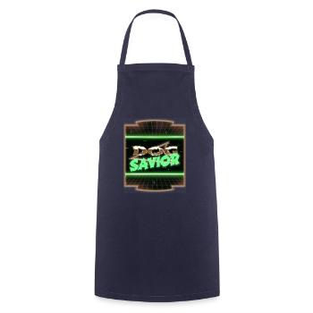 animal rights protect against animal cruelty lover - Cooking Apron - navy - Front - AI Model Male 185 dark (185cm)