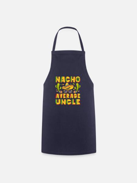 Nacho durchschnittlicher Onkel - Kochschürze - Navy