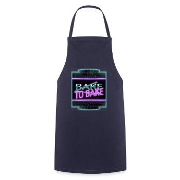 pirate chef pastry chef design sayings cook - Kochschürze - Navy - Vorne - AI Model Male 185 dark (185cm)