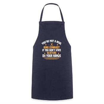 Ring Gymnastics 10 - Cooking Apron - navy - Front - AI Model Male 185 dark (185cm)