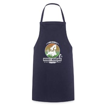 Hobby Horsing Europe | Pro Europe - Tablier de cuisine - marine - Devant - AI Model Male 185 dark (185cm)