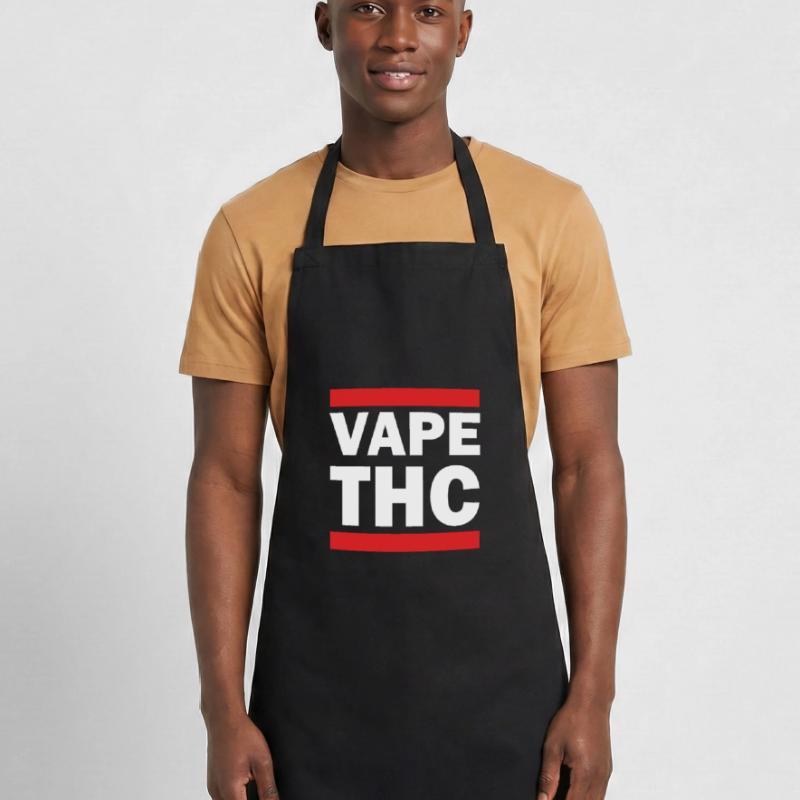Vape THC Blanc Tablier de cuisine