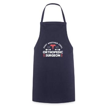 Just Another Cool Orthopedic Surgeon Orthopedist - Cooking Apron - navy - Front - AI Model Male 185 dark (185cm)