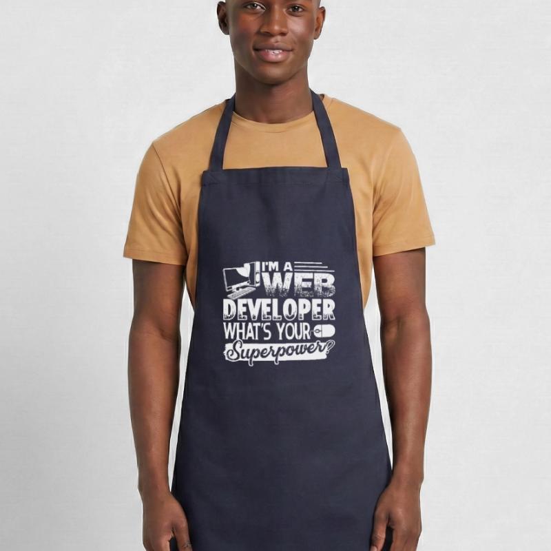 Web Developer Web Developer Superpower Cooking Apron