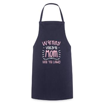 I'm The Crazy Rehab Nurse They Warned You About RN - Cooking Apron - navy - Front - AI Model Male 185 dark (185cm)