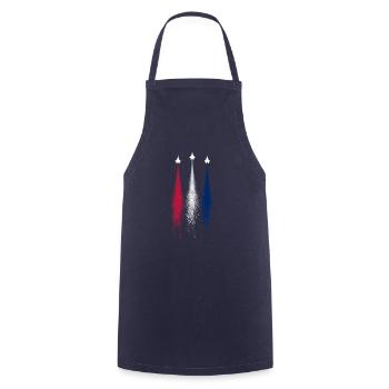 Patriotic 4th Of July - Cooking Apron - navy - Front - AI Model Male 185 dark (185cm)