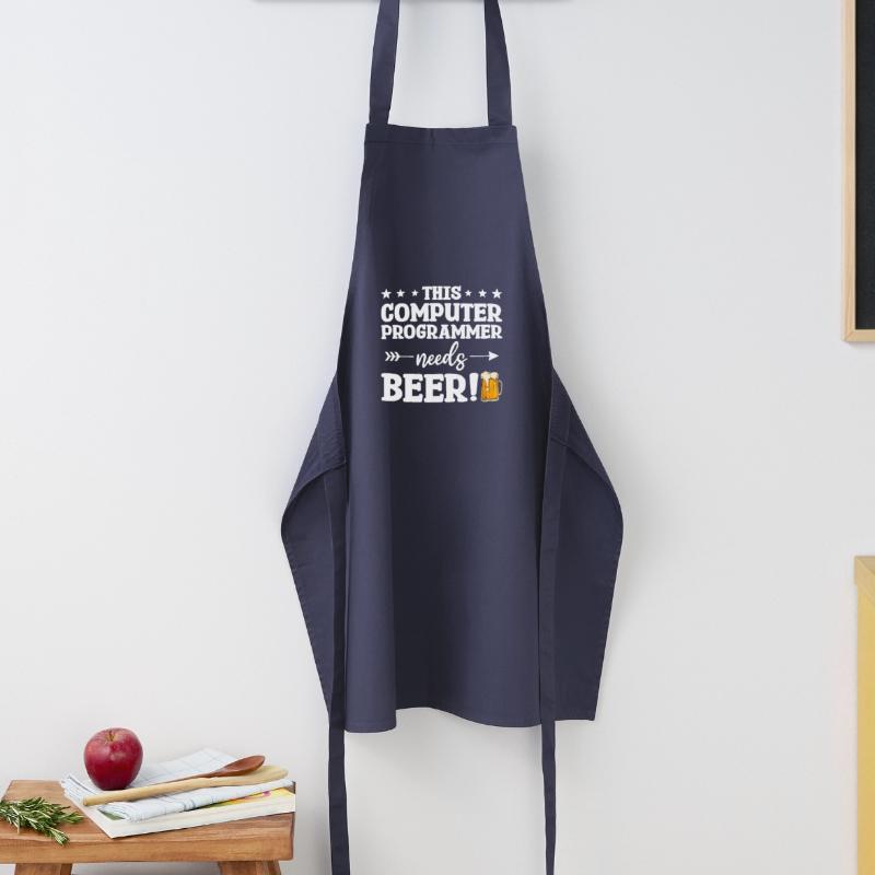 Dieser Computerprogrammierer braucht Bierprogrammierung Kochschürze