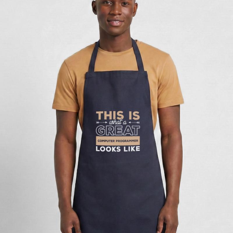This Is What A Great Computer Programmer Looks Cooking Apron